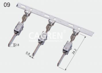 964294  Male terminals 0.5-1.0 mm²   AG-T1009