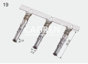 1-66100-9 Female terminals 0.5-1.0 mm²  AG-T1019