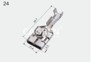 7116-3250 Female terminals 1.5-2.5 mm² AG-T1024