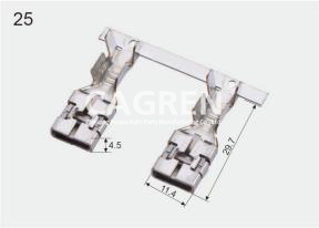 7116-3250 Female terminals 4.0-6.0mm²  AG-T1025