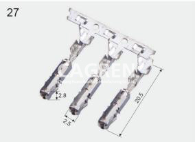 1241380-1 Female terminals 0.5-1.0mm² AG-T1027