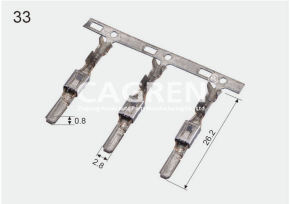 962883-1 Male terminals 0.5-1.0 mm² AG-T1033