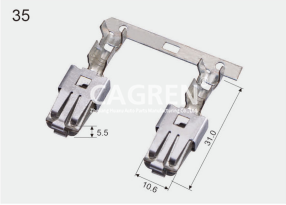 DJ624-9.4E Female terminals 1.5-2.5 mm² AG-T1035